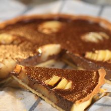 Tarte poire chocolat